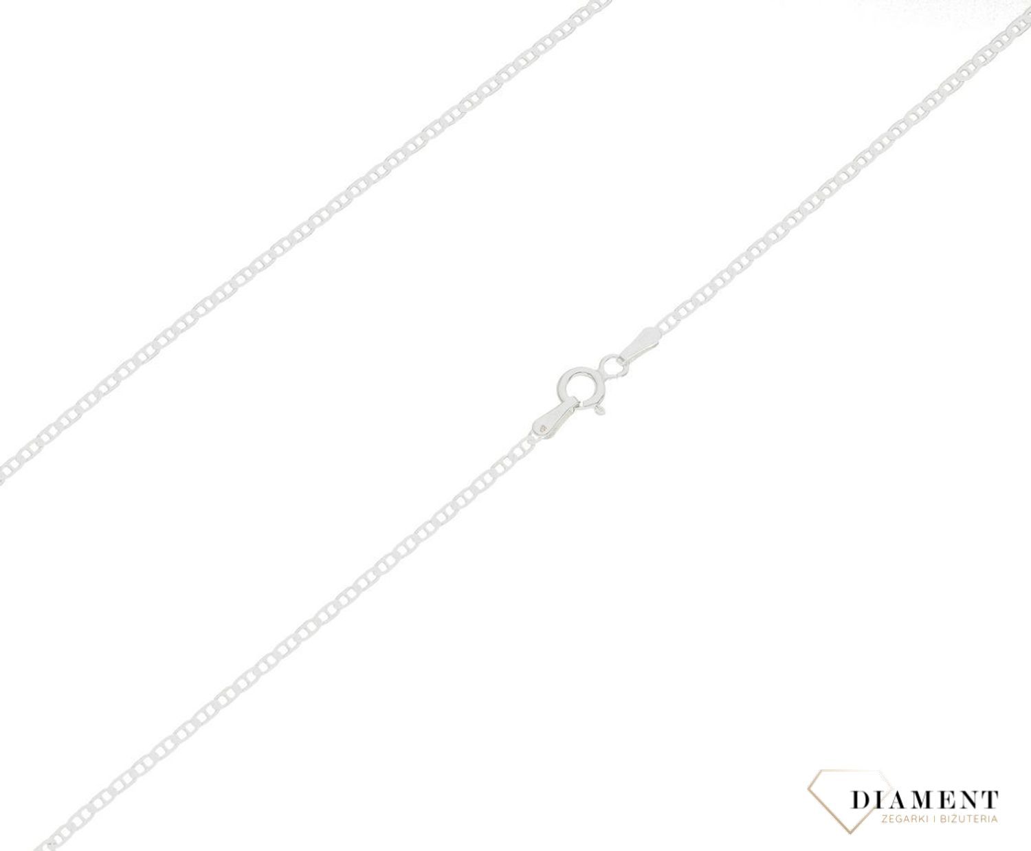 Srebrny łańcuszek 925 gucci 1,5 mm DIA-LAN-6352-40-925 1,5mm. Srebrny łańcuszek najwyższej próby srebra 925. Łańcuszek srebrny o splocie gucci idealny na prezent. Łańcuszek srebrny o wadze 2,10 gram i szerokości 1,5 mm (2).jpg